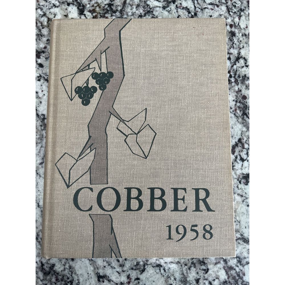 1958 CONCORDIA COLLEGE "COBBER" YEARBOOK Moorhead Great Condition!!